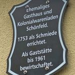 Schild Gasthof Schönfeld