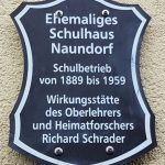Schild Schule Naundorf
